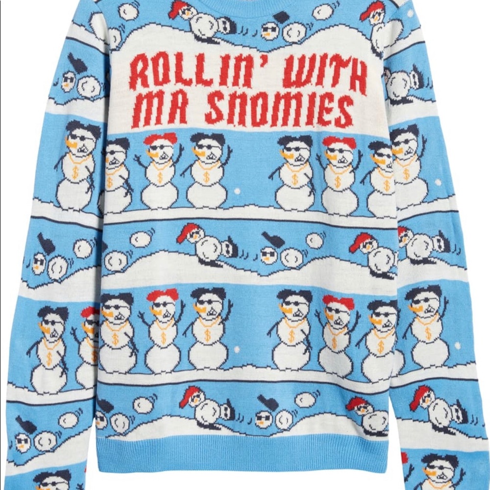 Topman Ugly Xmas Sweater-Men’s Medium